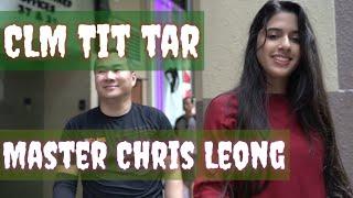 Master Chris Leong Tit Tar 跌打 Consult CLM Tit Tar treatment at Shopping Mall. CLM 跌打谘询治疗在购物中心