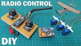 Cheap and Simple Radio Control Making for RC Models. DIY RC 4-Channel