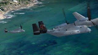 FSX:SE | MV-22 Tactical Demonstration | Maryadi's MV-22B 2016 (Not Yet Released)