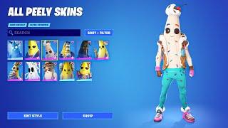 All Peely Skins in Fortnite (2019 - 2023)