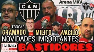  BASTIDORES | INFORMAÇÕES IMPORTANTES DO ATLÉTICO | NOVIDADES DO GRAMADO DA ARENA | E SEQUÊNCIA