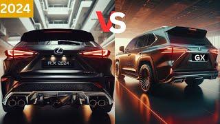 Which One Would You Choose? Lexus GX 2024 vs Lexus RX 2024
