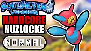 Pokémon Soul Silver Hardcore Nuzlocke - Normal Types Only! (No items, No overleveling)