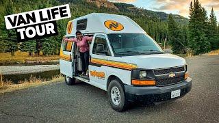 Chevy Express 2500 (2015) Camper Van Tour | Rental Van Life | Travellers Autobarn Kuga