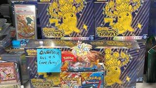 Pokémon LIVE Shop - Surging Sparks is Here! One Piece and Marvel Fleer as Well! ! Election Sale!!