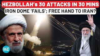 Iron Dome Weakness Revealed After New Hezbollah Attack? Iran Now Ready To Strike As Deadline Nears?