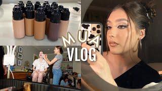 MUA VLOG: Wedding, XV, Depotting Makeup, Creating Content as a MUA | Giselle Ramirez