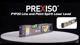 PREXISO P1P20 2-in-1 Spirit Laser level