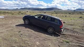 Volvo XC90 Traction control test. 2013 D5 - AWD.