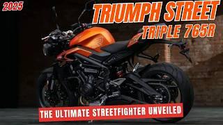 The 2025 Triumph Street Triple 765R :  The Ultimate Streetfighter Unveiled  | Motorbikespace