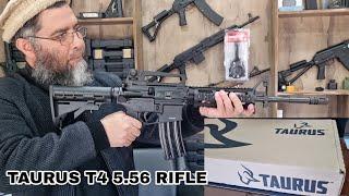 Taurus T4 Quadrail 5.56 rifle Review and Unboxing.