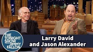 Larry David and Jason Alexander Don't Like Backstage Chitchat