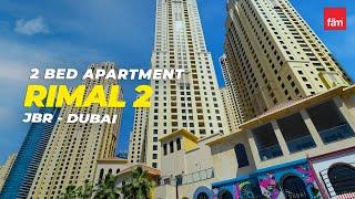 Amazing 2 Bed Apartment in Rimal 2, JBR - Dubai