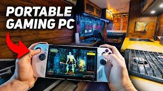 Cozy Vanlife Camping & Gaming with ROG Ally