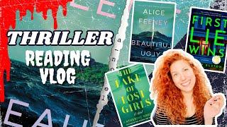 Thriller Reading Vlog- Ranking Three New Thriller Books by Characters, Pacing, and Twists!