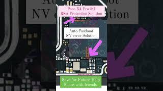 Poco x4 pro 5G RSA protection solution auto fastboot NV error #pocox3handcam #pocox3pro #pocof1