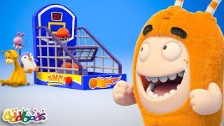 Desafío Arcade de Baloncesto | Caricaturas | Videos Graciosos Para Niños | Oddbods