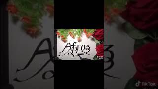 Afroz name art awesome