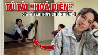 Xót xa 1 nữ TÚ TÀI XINH ĐẸP nhất trường “Hoá Đ.iên” chỉ vì yêu thầm THẦY GIÁO