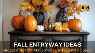 Stylish Fall Entryway Ideas: Budget-Friendly Makeover Tips for Small Spaces