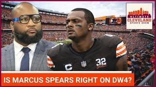 ESPN NFL analyst Marcus Spears TAKES A SHOT at Cleveland Browns QB Deshaun Watson