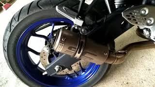 Yamaha R25 with Sc Project Uturn Full System