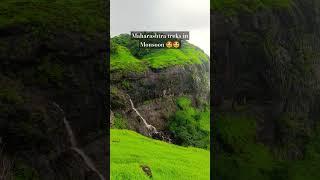 Sahyadri Hills | Maharashtra Treks, Waterfalls and Monsoon ️ ️ #travelvlog #trekking #nature