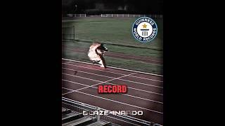 He Was on Fire… and Still Broke the 100m Record 