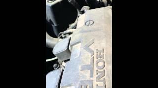 Engine noise. Doesn't sound good.