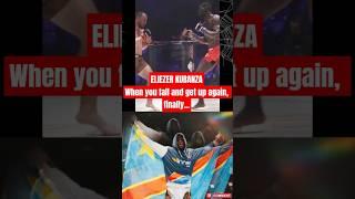 Spirit and Confidence to win  Fall but rise again ELIEZER KUBANZA..#fight #moments #vidio