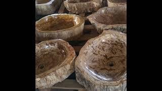 Indo Gemstone Petrified Wood Sinks