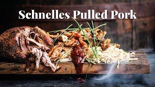 Schnelles Pulled Pork vom Keramik Grill I Einfach & Lecker