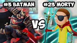 I Played The #3 BATMAN In My Grind To GM.. (MultiVersus Season 2 Ranked Top Morty Gameplay)