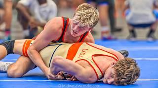 132 – Lucas Cadwell {G} of DC Hawks WC vs. Tyson Waughtel {R} of Vandalia IL