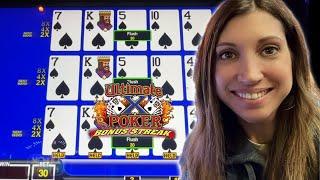 Gambling Cash on Bonus Streak Video Poker 