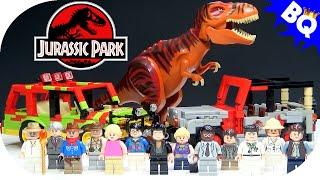 LEGO Jurassic Park World Custom Minifigure Collection - BrickQueen