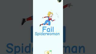 Spiderwoman best animated shorts #vevo #funny #gaming #shorts