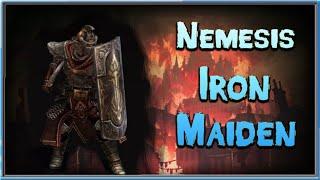 Grim Dawn Nemesis battle - The Iron Maiden of Kymon's Chosen