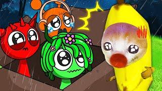 Sprunk New Family: Banana Cat’s Adopting the Sprunk Incredibox Crew!  Baby Banana Cat Compilation