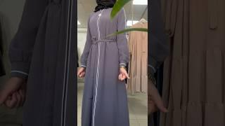 Легкая платье на замкеЦена:18500 тг Instagram:mod_muslima. #мусульманскаяодежда #hidjab #стиль