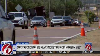 Construction for 516 in Horizon West means more traffic