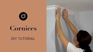 How to install cornices? Quick & easy DIY tutorial by decoflair