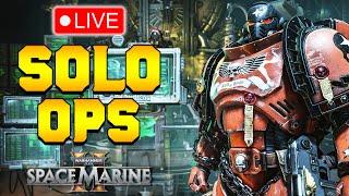 SOLOING RUTHLESS OPERATIONS GAMEPLAY | Live | Space Marine 2