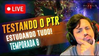 1º DIA DE PTR 8º TEMPORADA - DIABLO 4 - !pix, !build, !comandos, !canal