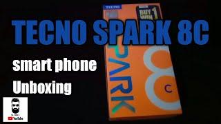 Tecno spark 8c smart phone unboxing [ SL Tech Bro ]