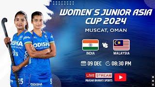 LIVE - India vs Malaysia, Women's Junior Hockey Asia Cup 2024