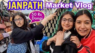 JANPATH Market ki SHOPPING - Full Bargain kar Dali | MissAnandFamilyVlogs