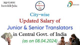 First Salary of A Junior & Senior Translator (Apr. 2024)