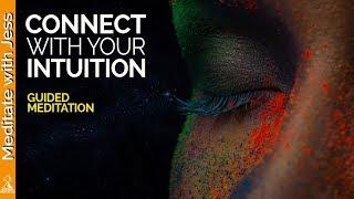 Connect With Your Divine Aspect of Intuition.  Guided Meditation to Initiate Receiving.