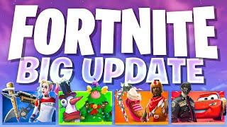 NEW Fortnite BIG Winterfest Update & What to Expect (FREE Skins, DC, Returning Collabs, Mythics..)